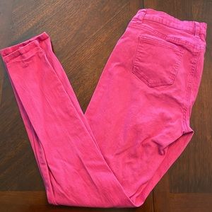 Crown and Ivy Sz. 2 fuchsia Skinny Jeans